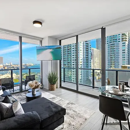 Corner Condo W/ Unrivaled Views Miami Exterior photo